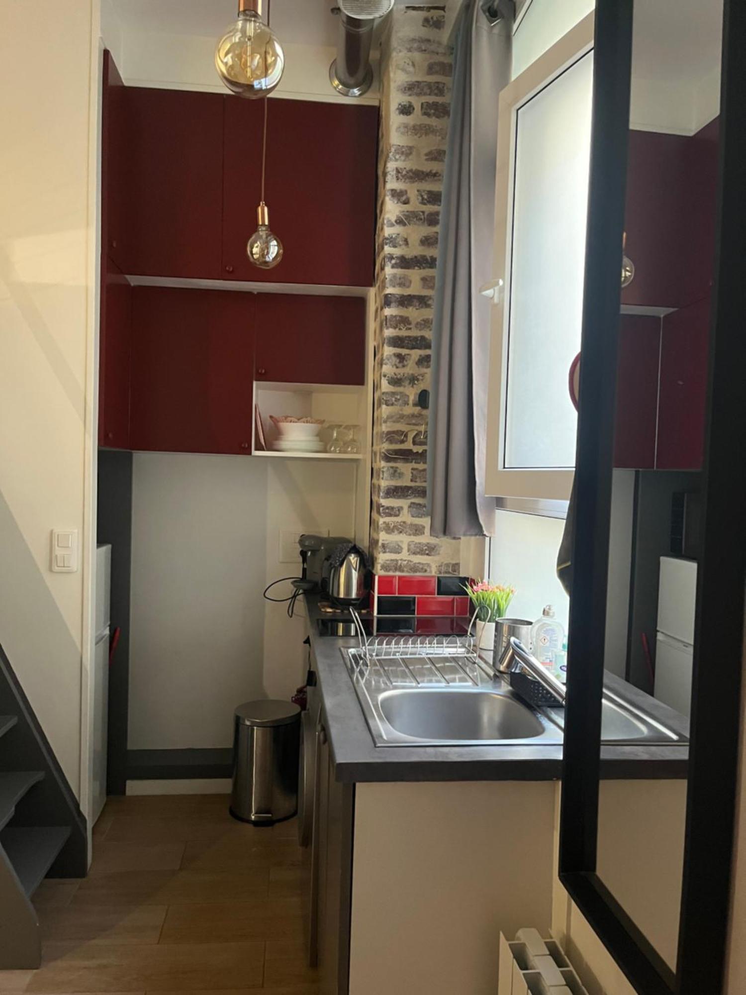 Apartamento Charmant Studio Fonctionnel París Exterior foto